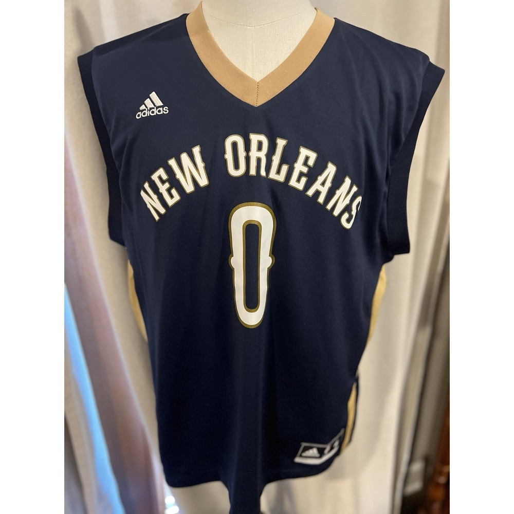 Adidas New Orleans Pelicans Shirzee Cousins Number‎ 0 Men's Medium